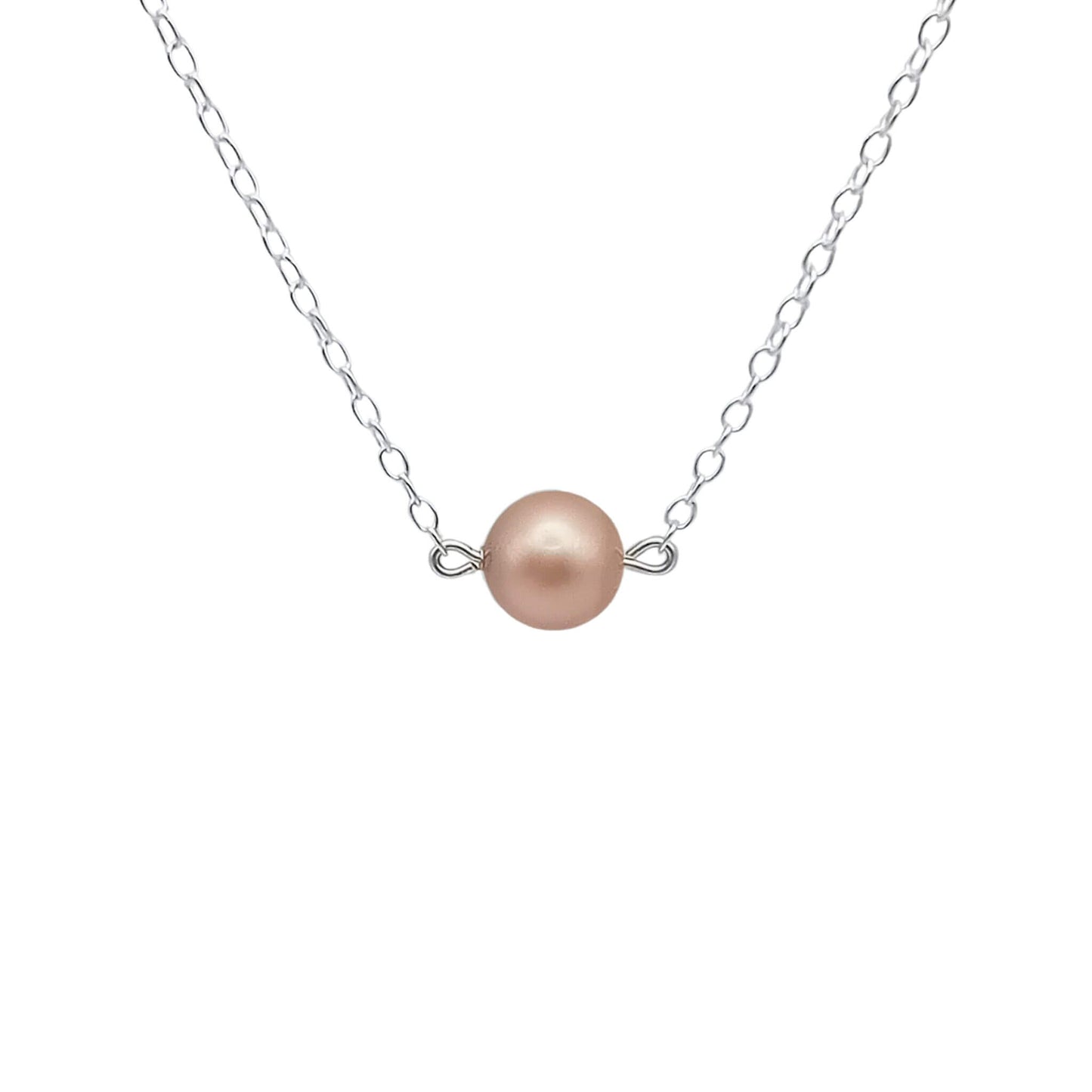 Almond Swarovski Necklace