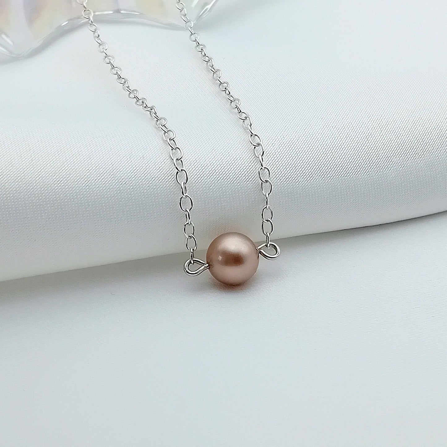 Almond Swarovski Necklace