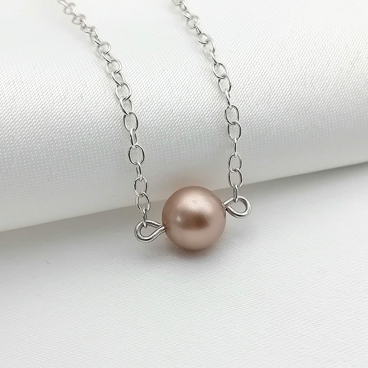 Almond Swarovski Necklace
