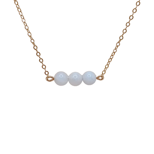 Moonstone Gold Fill Necklace