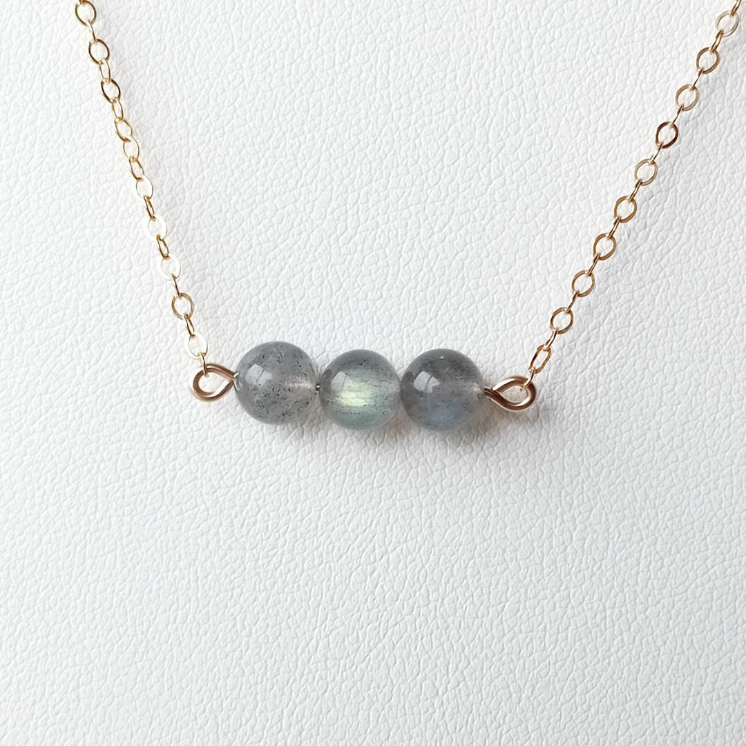 Labradorite Gold Fill Necklace