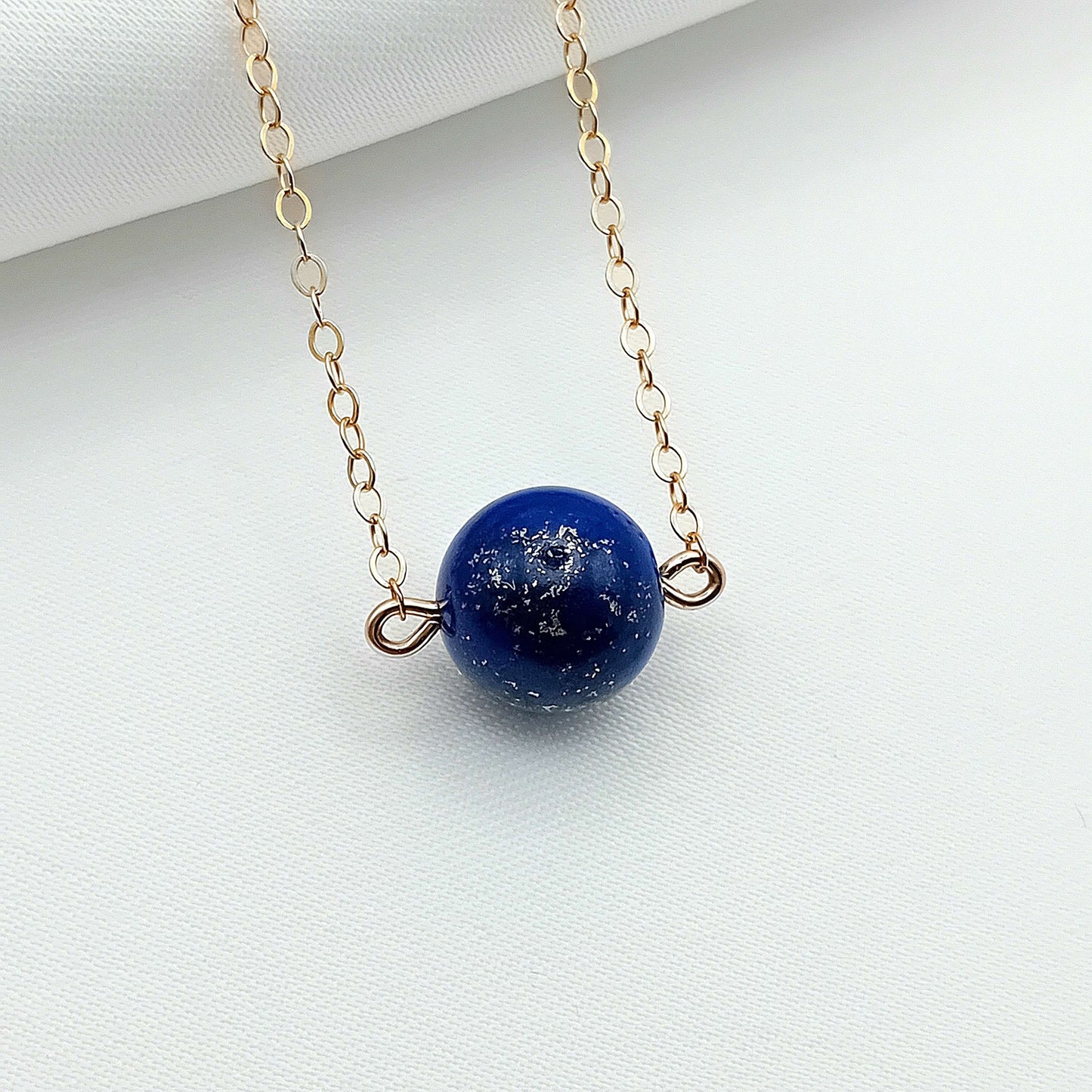 Lapis Lazuli Gold Necklace