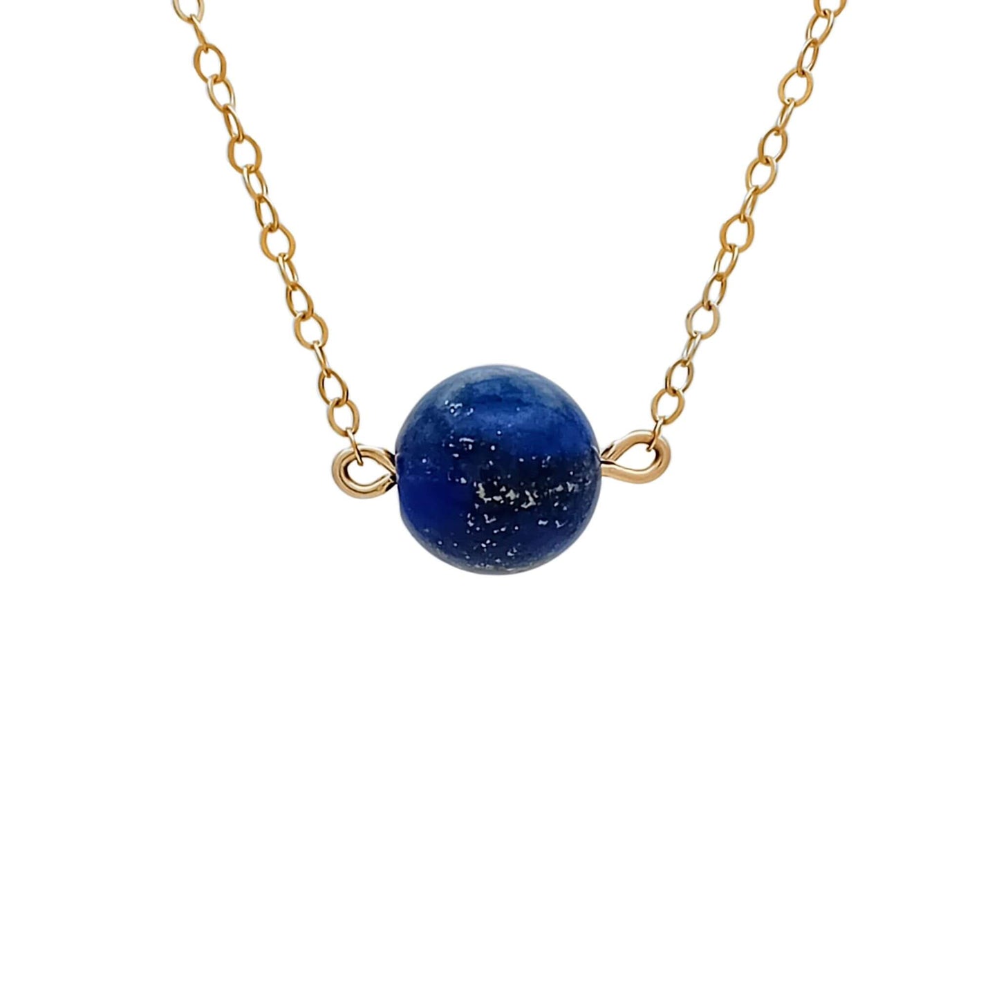 Lapis Lazuli Gold Necklace
