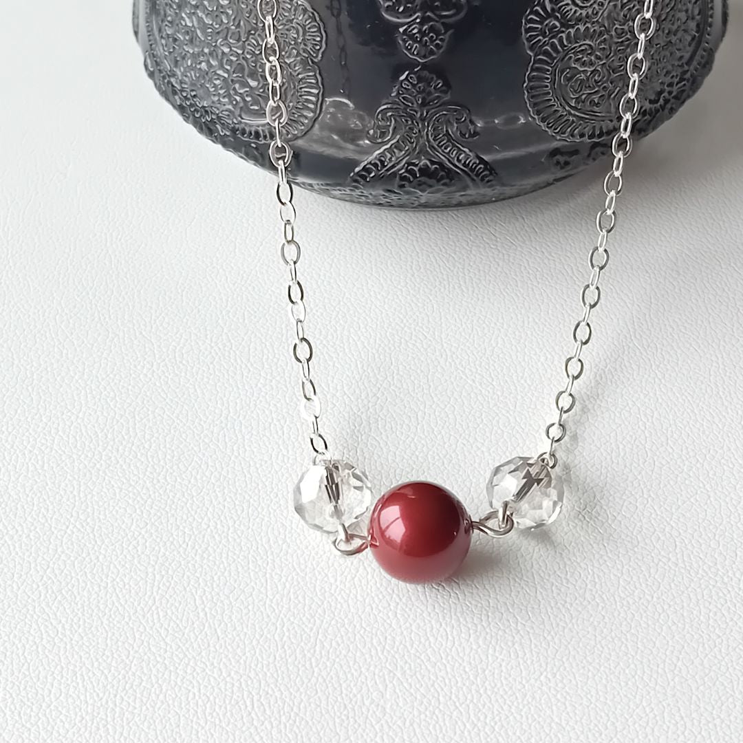 Pearl & Crystal Necklace