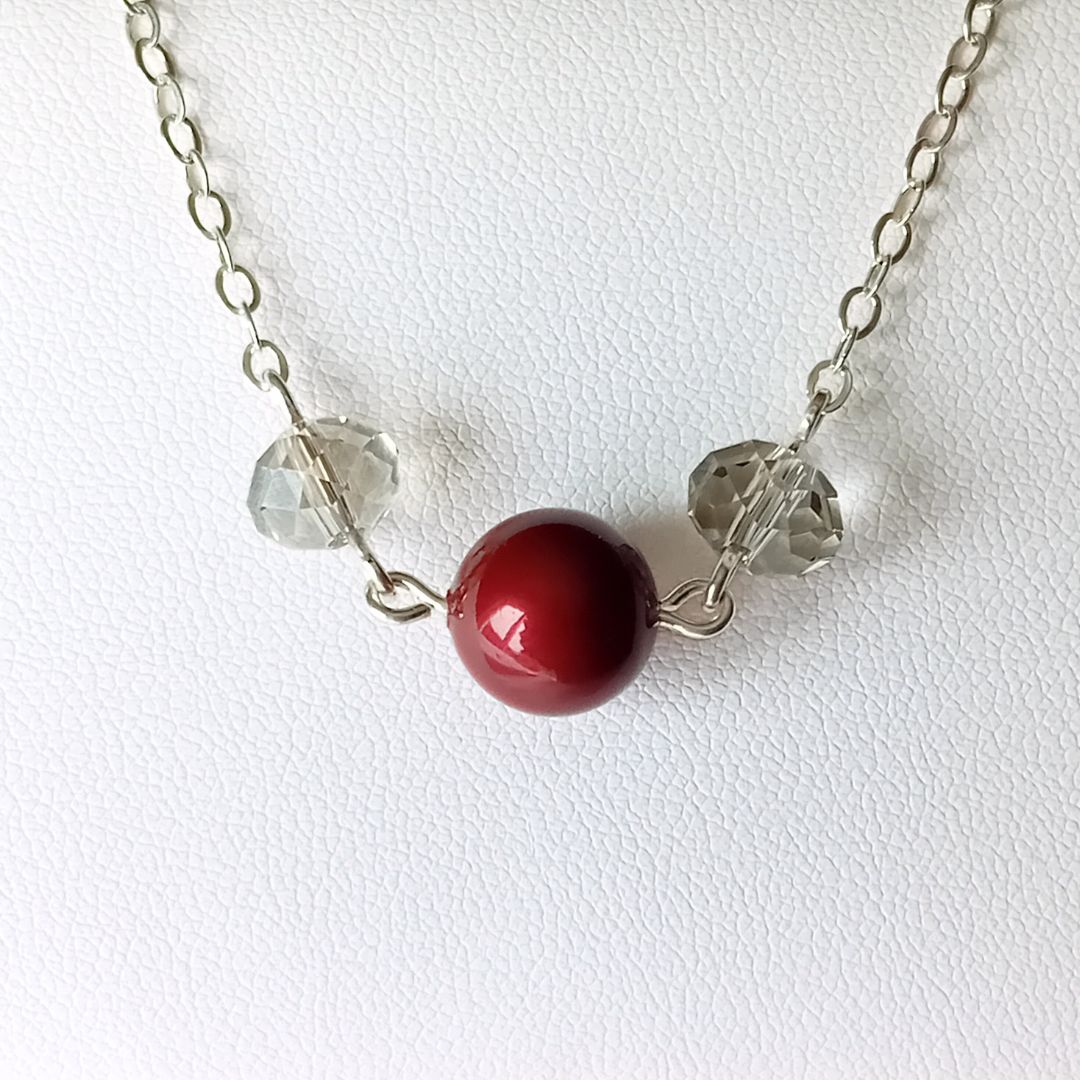Pearl & Crystal Necklace