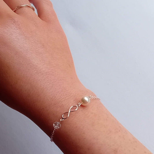 Infinity Crystal Bracelet