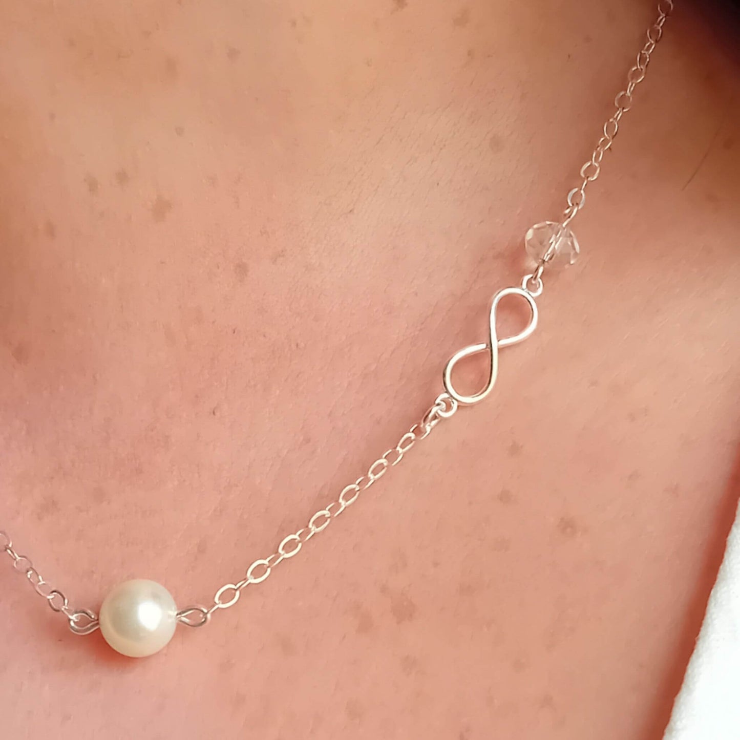 Infinity Crystal Necklace