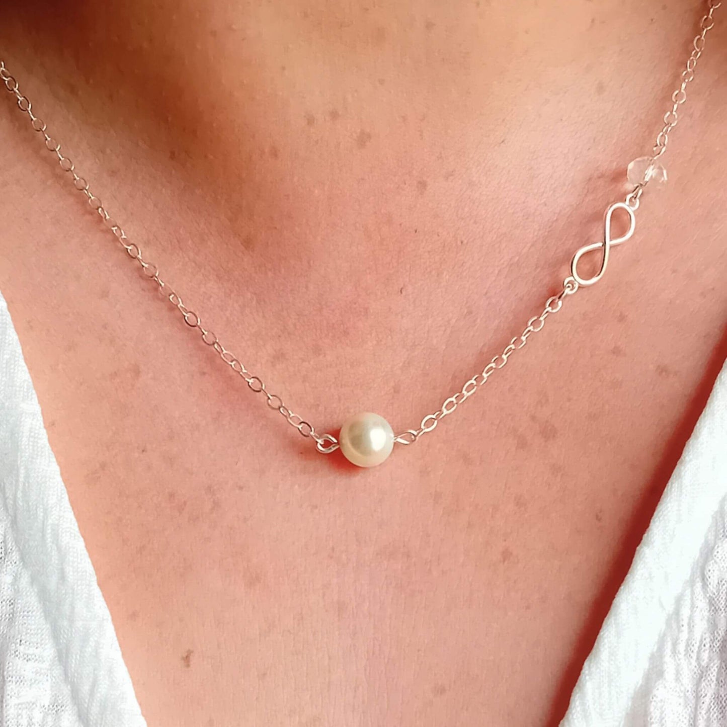 Infinity Crystal Necklace