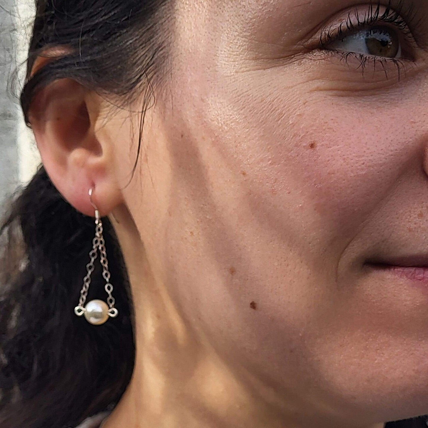 Ivory Pearl Earrings