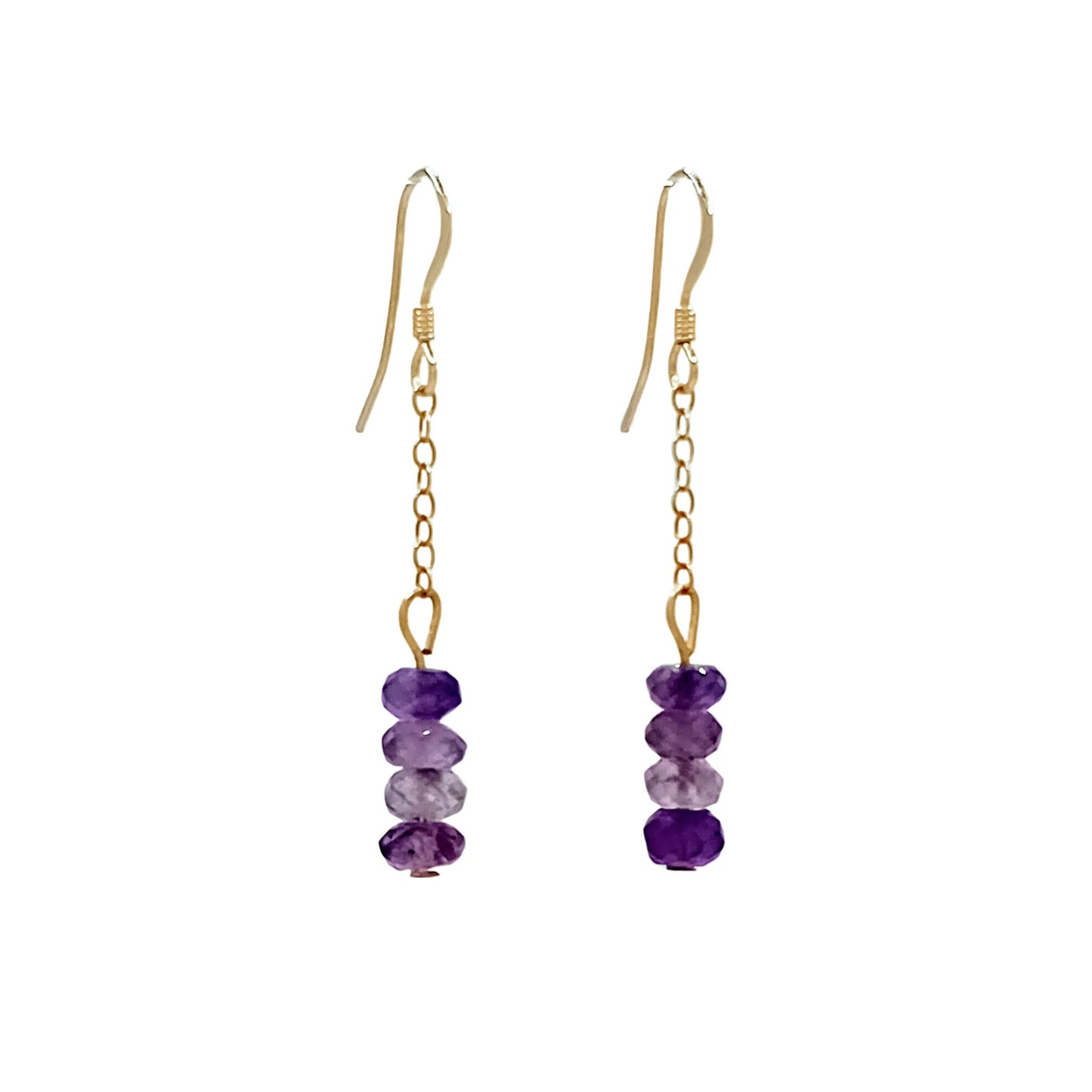 Amethyst Drop Earrings