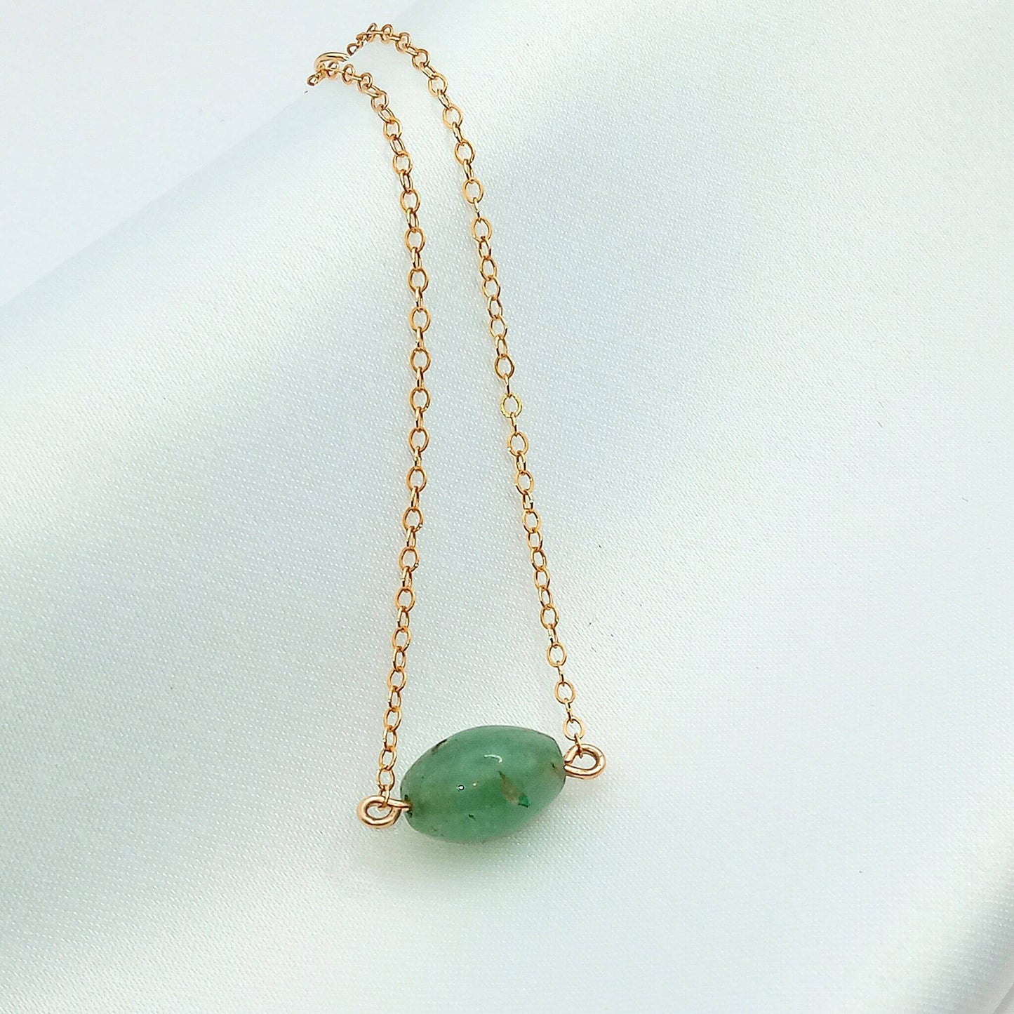 Aventurine Gold Fill Bracelet