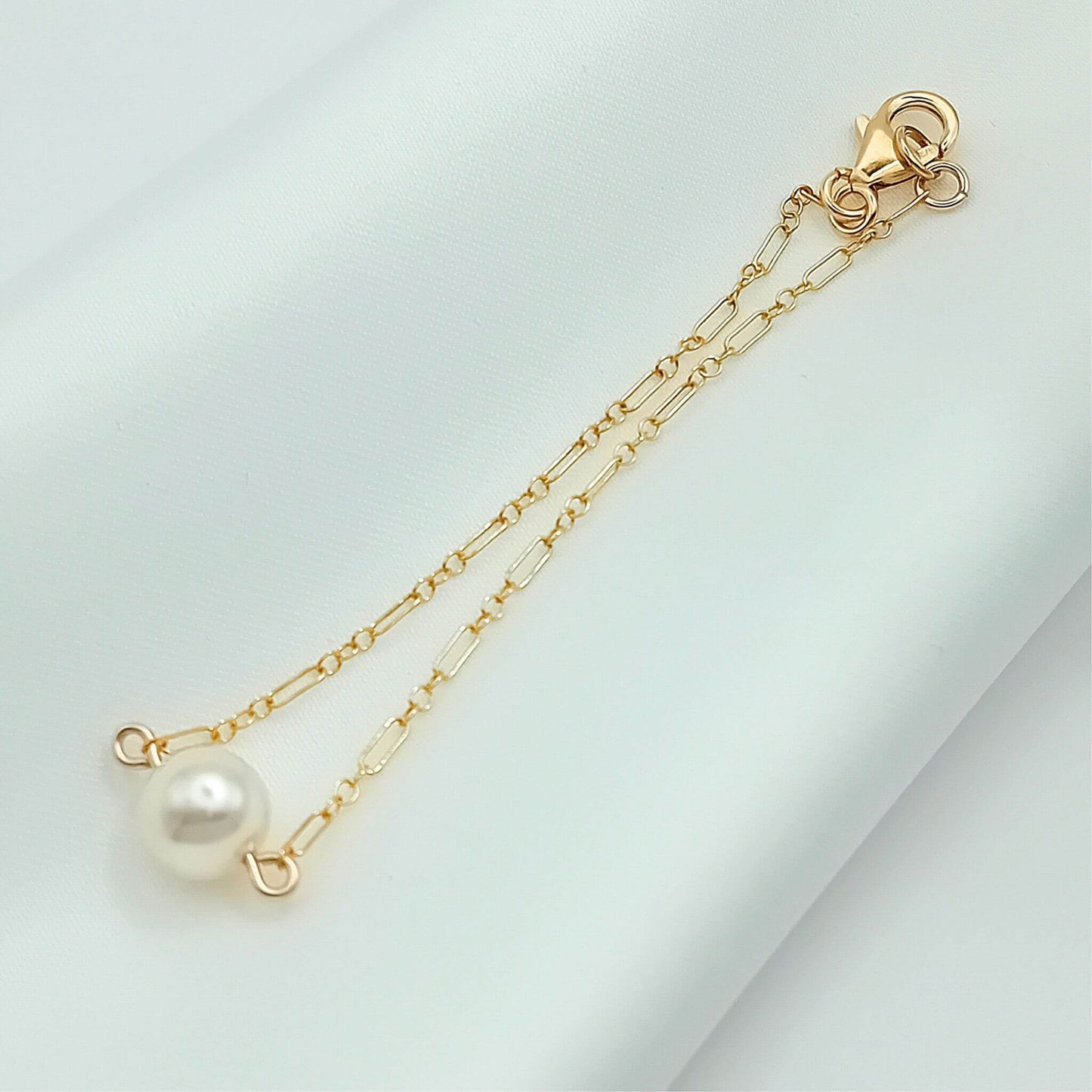 Ivory Pearl Gold Bracelet