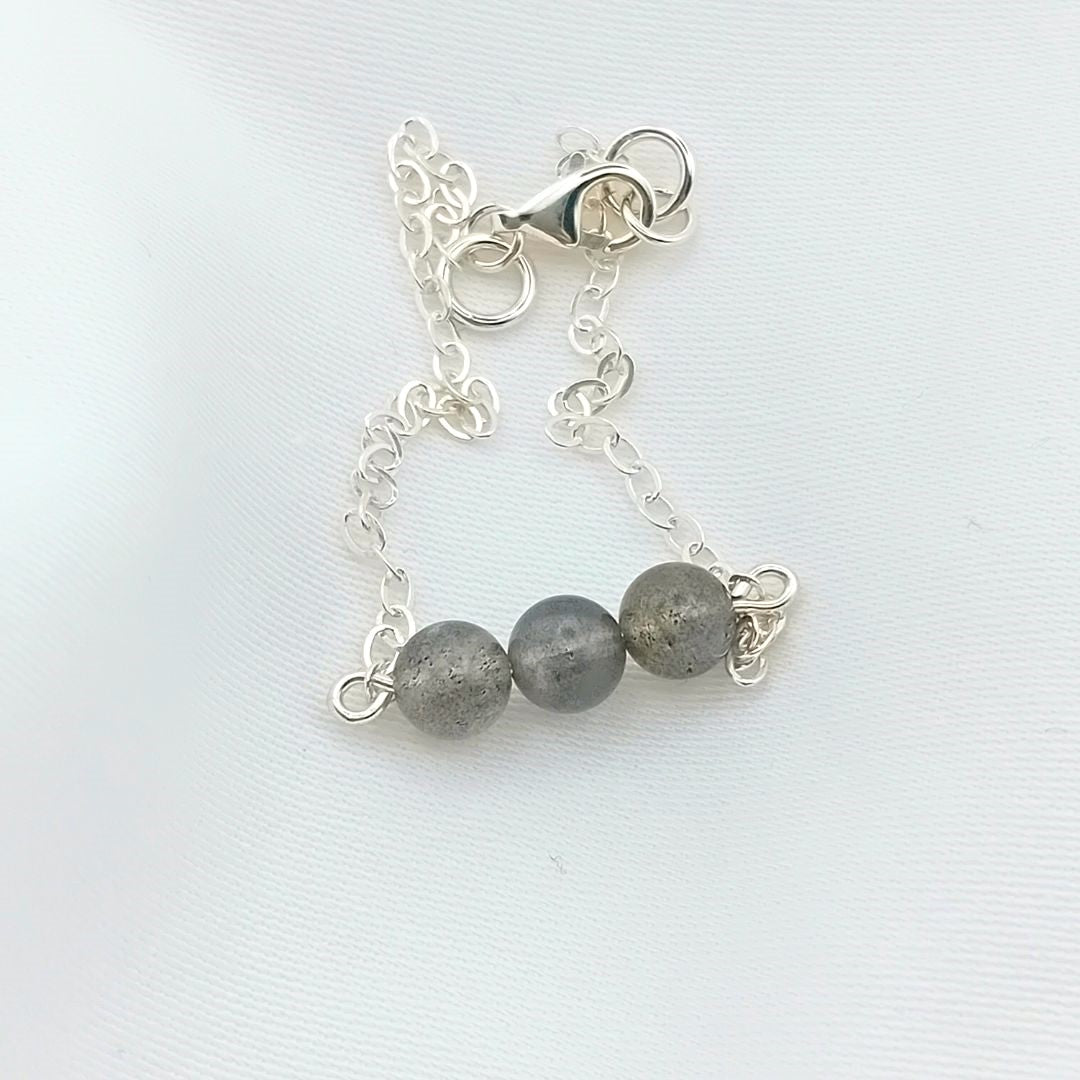 Labradorite Silver Bracelet