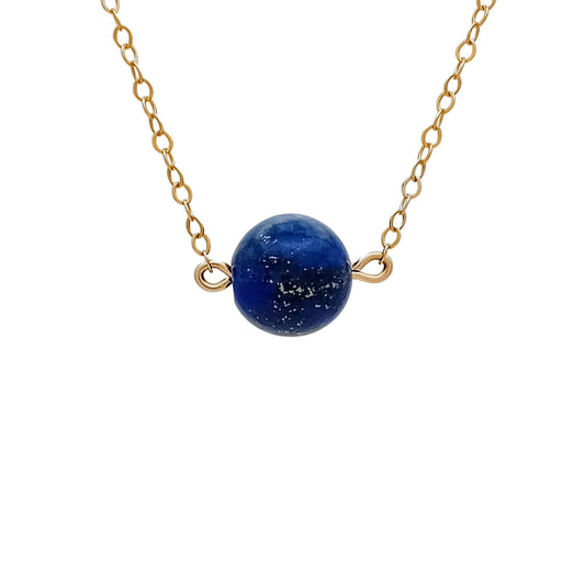 Lapis Lazuli Gold Necklace
