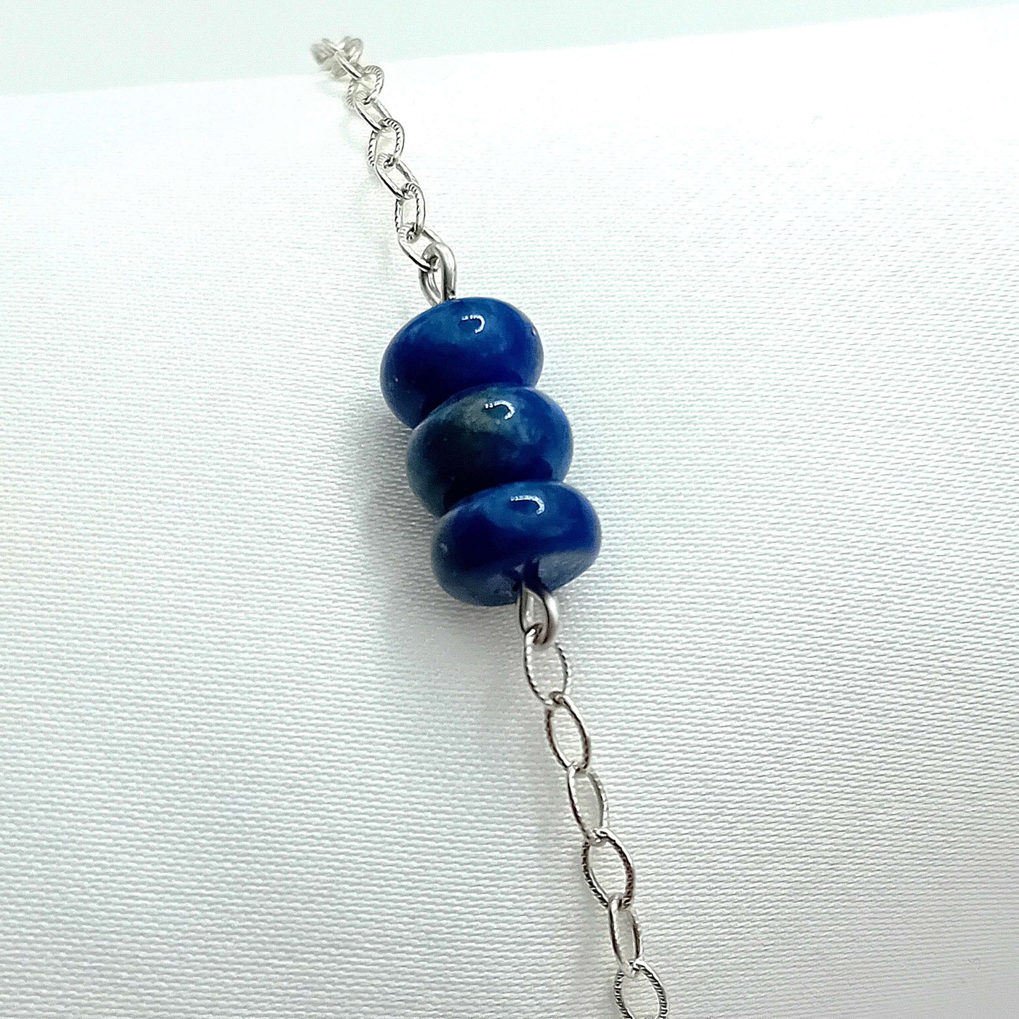 Lapis Lazuli Rondelle Bracelet