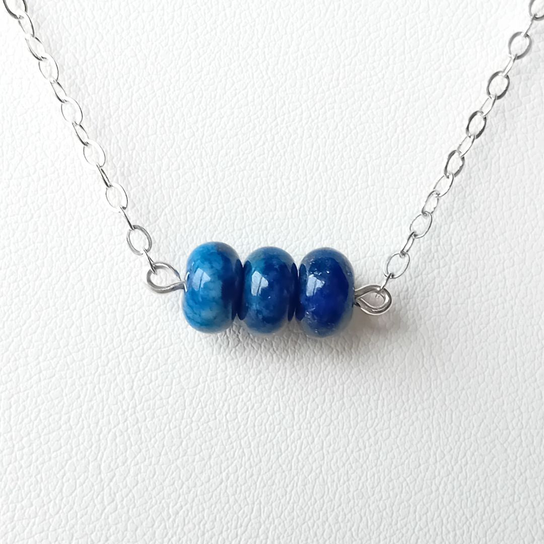 Lapis Lazuli Rondelle Necklace