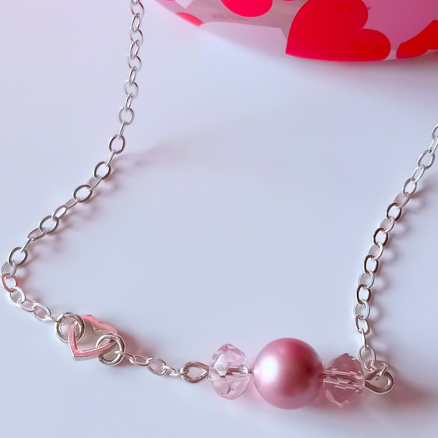 Pearl Heart Necklace