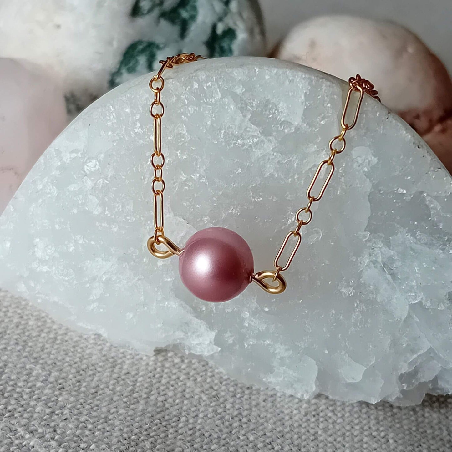 Pink Swarovski Bracelet
