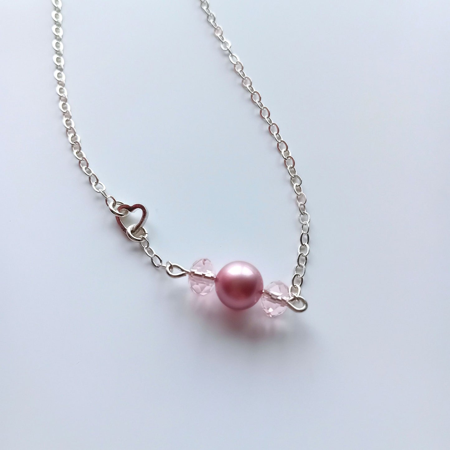 Pearl Heart Necklace