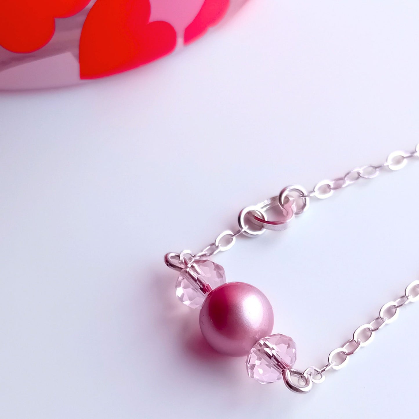 Pearl Heart Bracelet