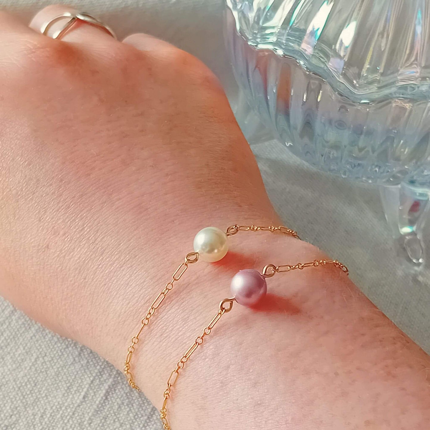 Pink Swarovski Bracelet